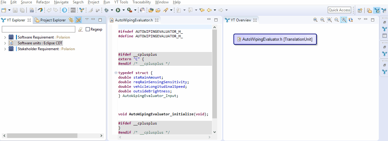 Traceability For Polarion And Source Code